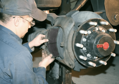 this image shows truck brake services in New York City, NY